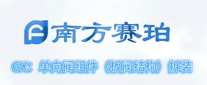 GX单向阀拆装